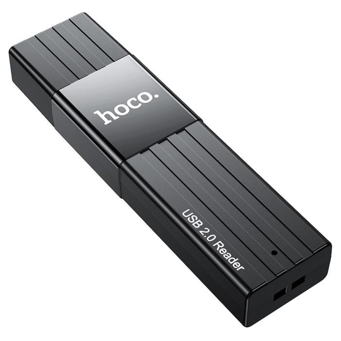Hoco - HOCO kortläsare HB20 Mindful 2-i-1-kortläsare USB3.0