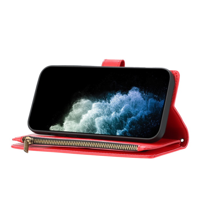 A-One Brand - OnePlus 15 5G Konstläder Plånboksfodral Zipper Shockproof