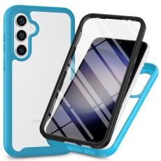 OEM - Mobilskal f&ouml;r Samsung Galaxy S26 Transparent PC + TPU - Ljusbl&aring;