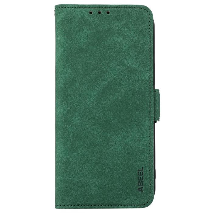ABEEL - ABEEL Mobilskal till Samsung Galaxy S26 Ultra KonstLäder Folio Grön