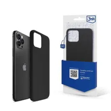 3MK - 3MK iPhone 11 Pro Max Mobilskal Silicone - Svart