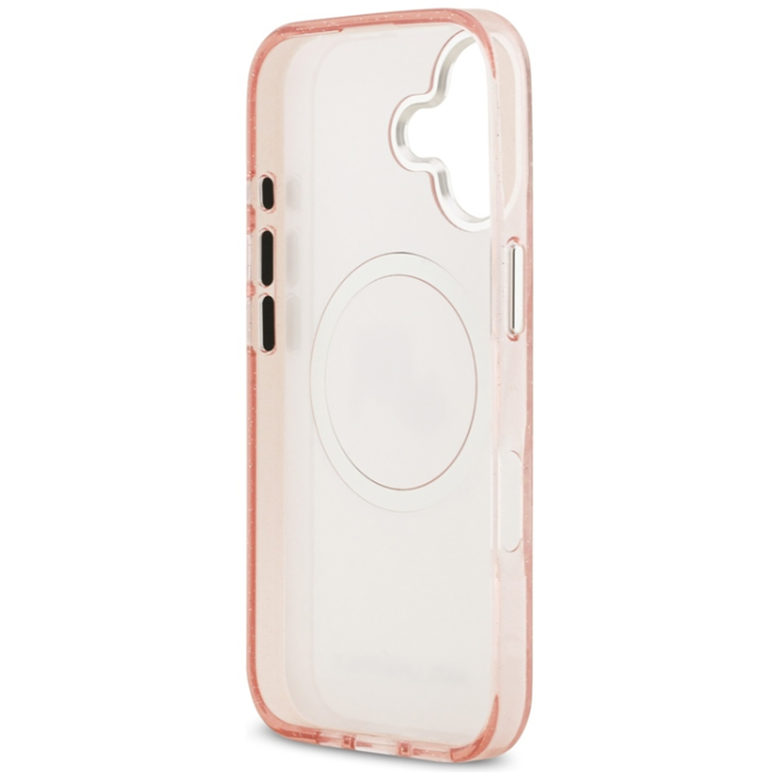 KARL LAGERFELD - Karl Lagerfeld iPhone 17 Mobilskal Magsafe Glitter Karl Och Choupette Heads