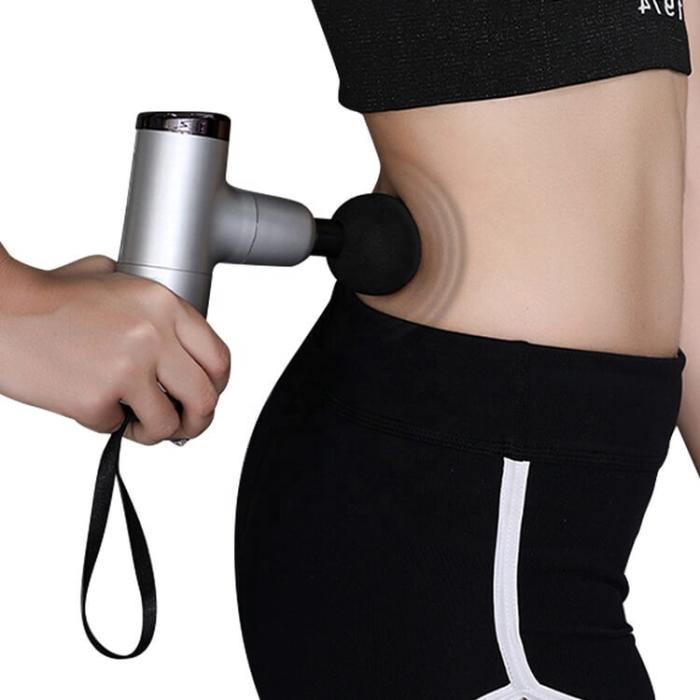A-One Brand - Massagepistol med 4 lägen och hastigheter - Svart