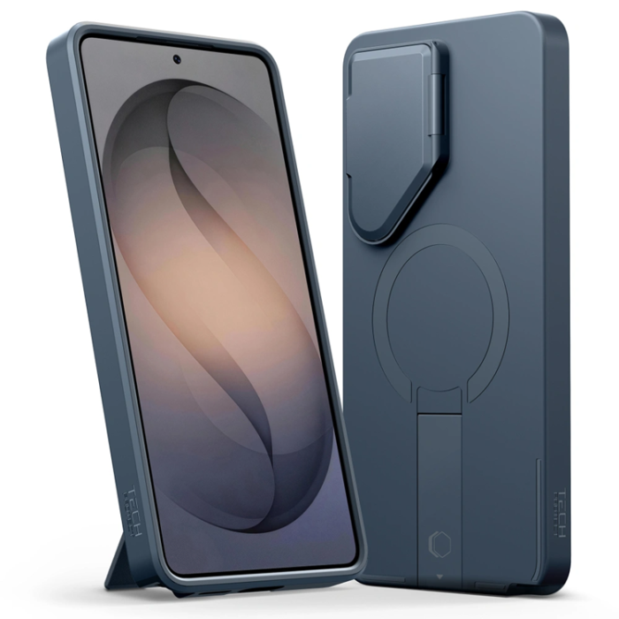 Tech-Protect - Tech-Protect Mobilskal För Galaxy S26 Ultra MagSafe Kevlar Aura - Marinblå