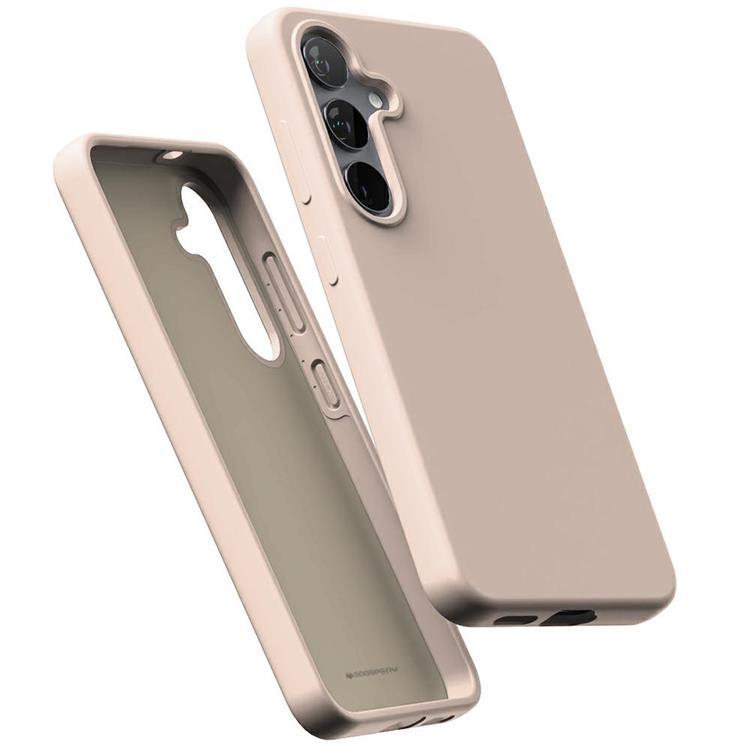 Mercury Galaxy S25 Plus Mobilskal MagSafe Pure Silikon - Rosa Sand | 2353 | AlltMobil