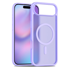 A-One Brand - iPhone Air Mobilskal MagSafe Acrylic Skin Touch - Lila