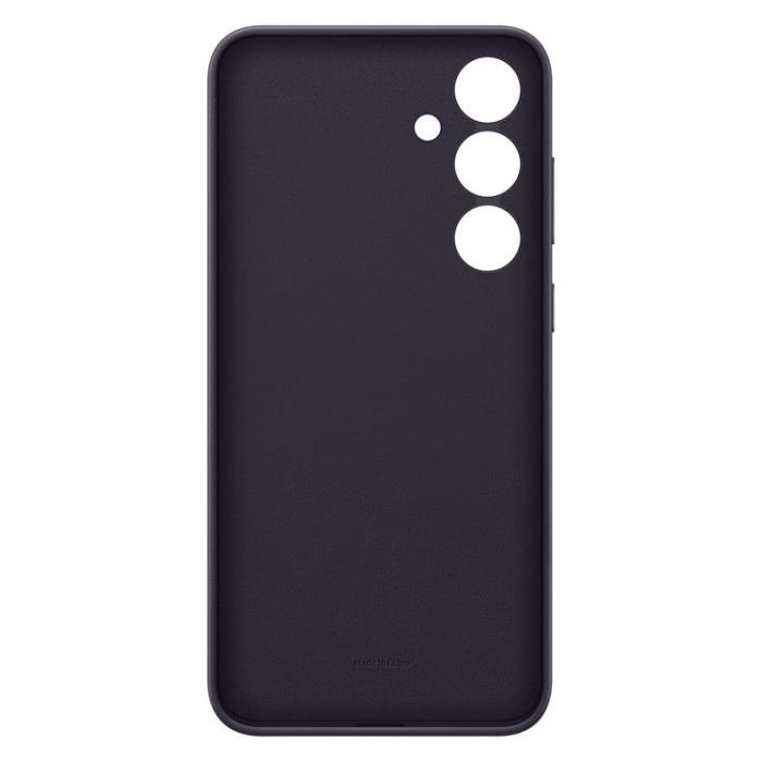 Samsung - Samsung Galaxy S24 Plus Mobilskal Vegan Läder - Mörklila