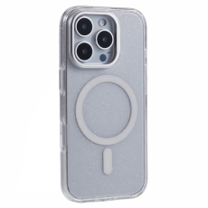 KIGC - KIGC iPhone 16 Pro Max Mobilskal MagSafe Epoxy Kickstand - Vit