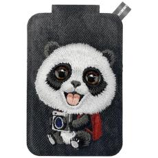 NIMMY - Nimmy MagSafe Korth&aring;llare och Mobilst&auml;ll Big-Eye Cute Pets 2.0 Panda - Svart