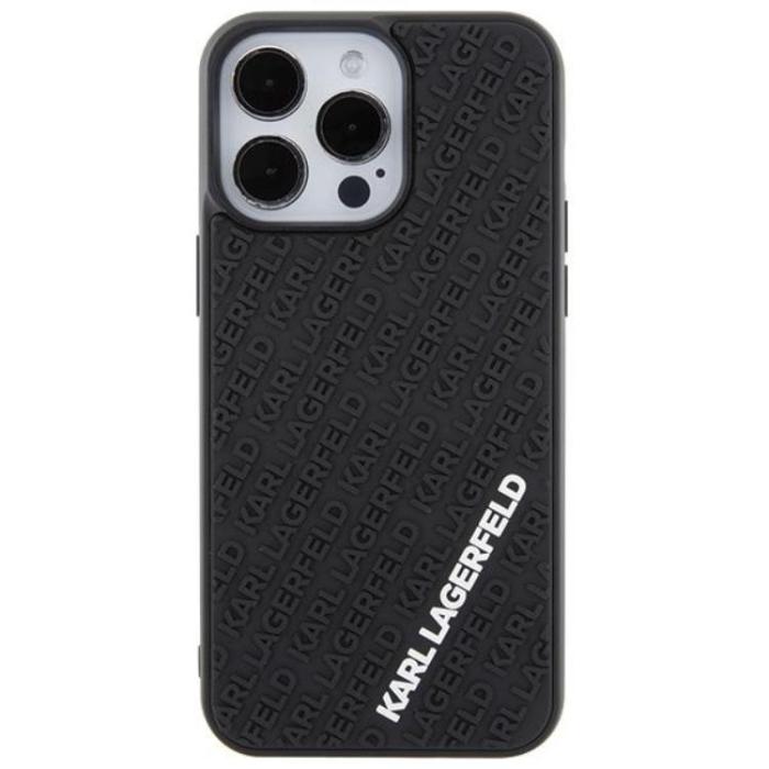KARL LAGERFELD - Karl Lagerfeld iPhone 15 Pro Max Mobilskal 3D Rubber Multi Logo