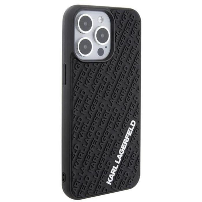 KARL LAGERFELD - Karl Lagerfeld iPhone 15 Pro Max Mobilskal 3D Rubber Multi Logo