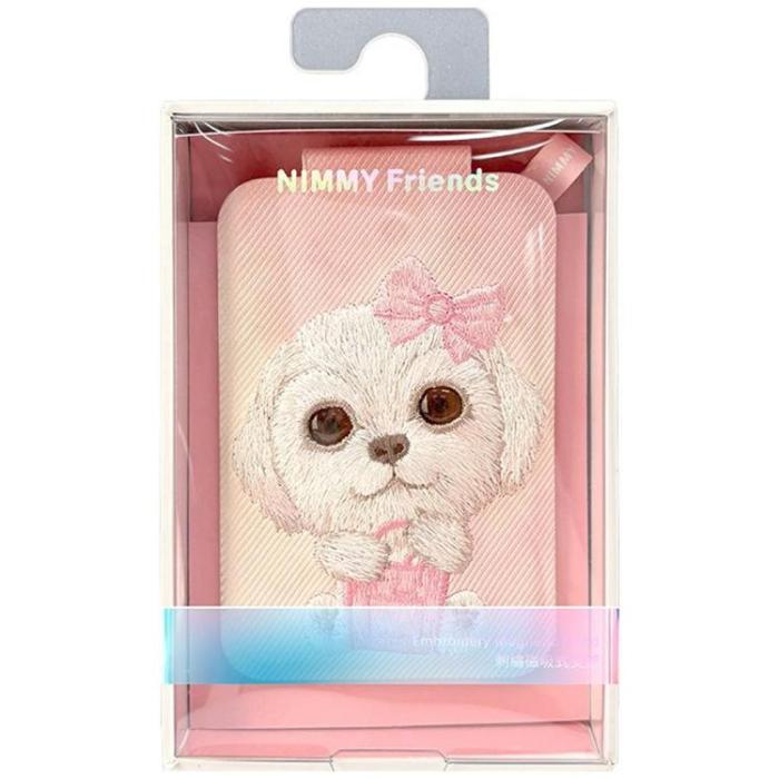 NIMMY - Nimmy MagSafe Korthållare och Mobilställ Big-Eye Cute Pets 2.0 Dog - Rosa