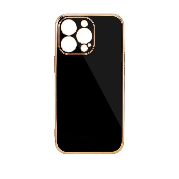 UTGATT5 - iPhone 13 Skal Lighting med Gelram - Svart