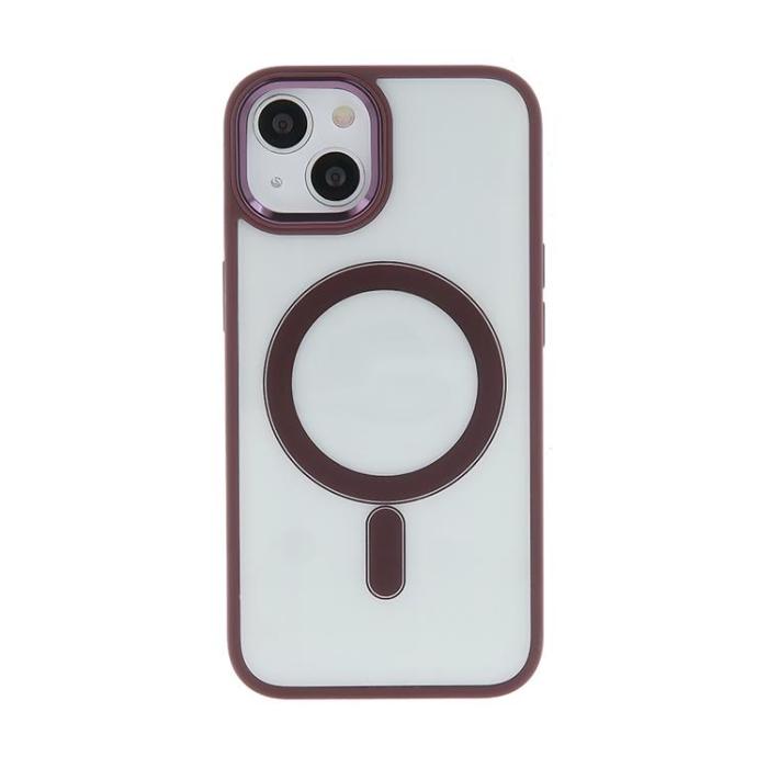 OEM - iPhone 16 Plus Mobilskal MagSafe Satin Clear - Lila