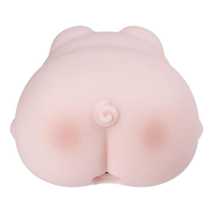 OEM - LED Nattlampa Tryck Pig Art Deco - Rosa