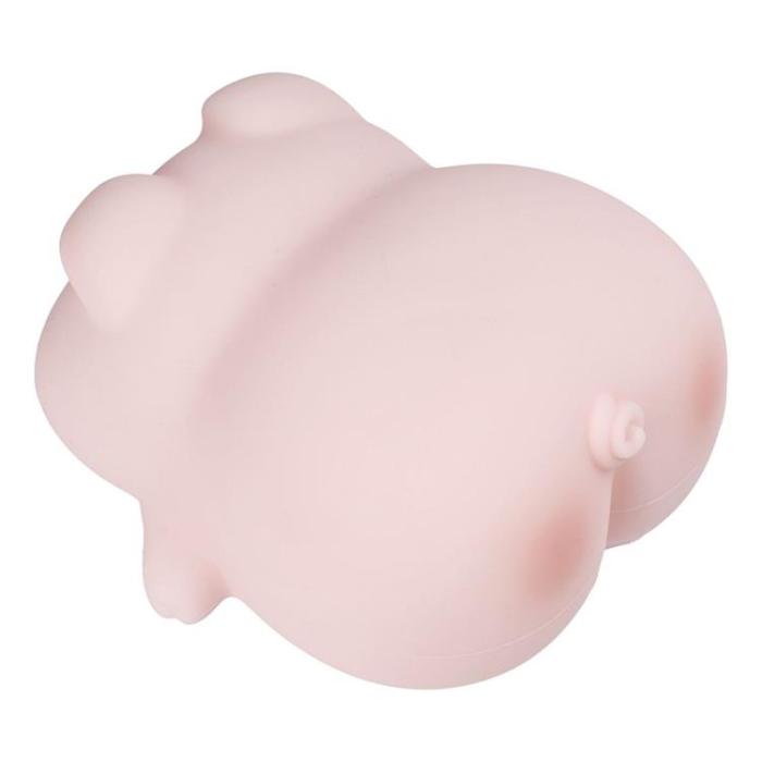 OEM - LED Nattlampa Tryck Pig Art Deco - Rosa