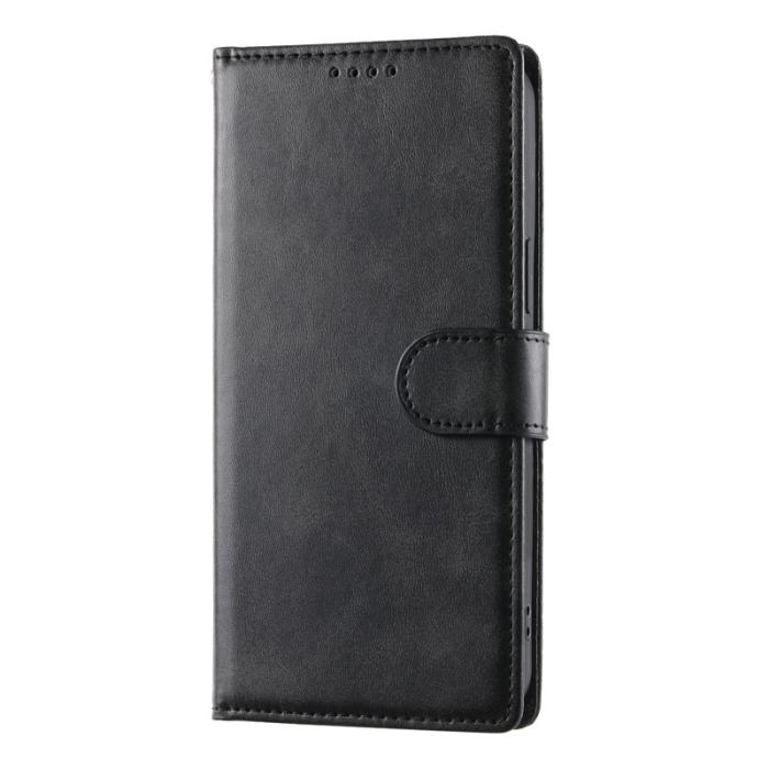OEM - Samsung Galaxy S26 Fodral Ställ PU Läder Flip Skydd - Svart