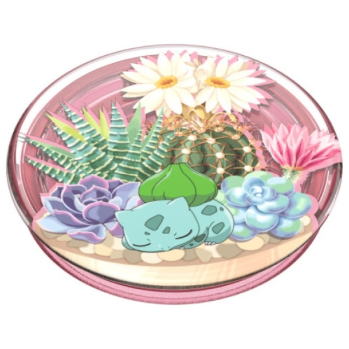 PopSockets - PopSockets Bulbasaur Terrarium Mobilgrip och stativ 112661 - licensed
