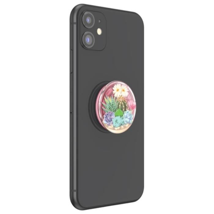 PopSockets - PopSockets Bulbasaur Terrarium Mobilgrip och stativ 112661 - licensed