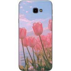 iSecrets - Mobilskal till Samsung Galaxy J4+ med Rosa Tulpaner
