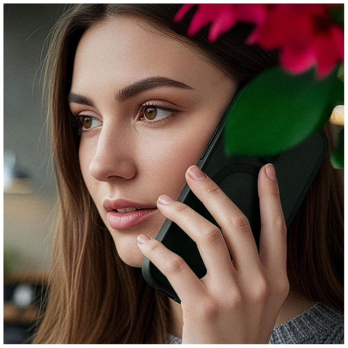 3MK - 3MK Mobilskal För iPhone 17 Pro Max Magsafe Smoke - Grön