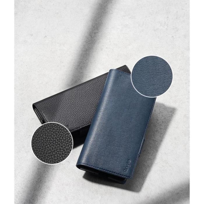 UTGATT1 - Ringke Galaxy Z Fold 4 Plånboksfodral Signature EZ Strap - Svart
