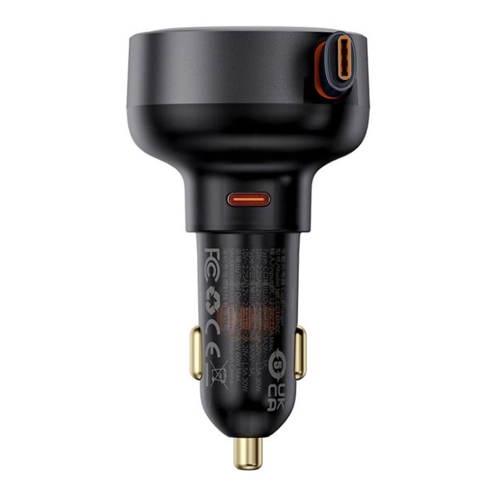BASEUS - Baseus Billaddare USB-C Enjoyment Pro 60W - Svart