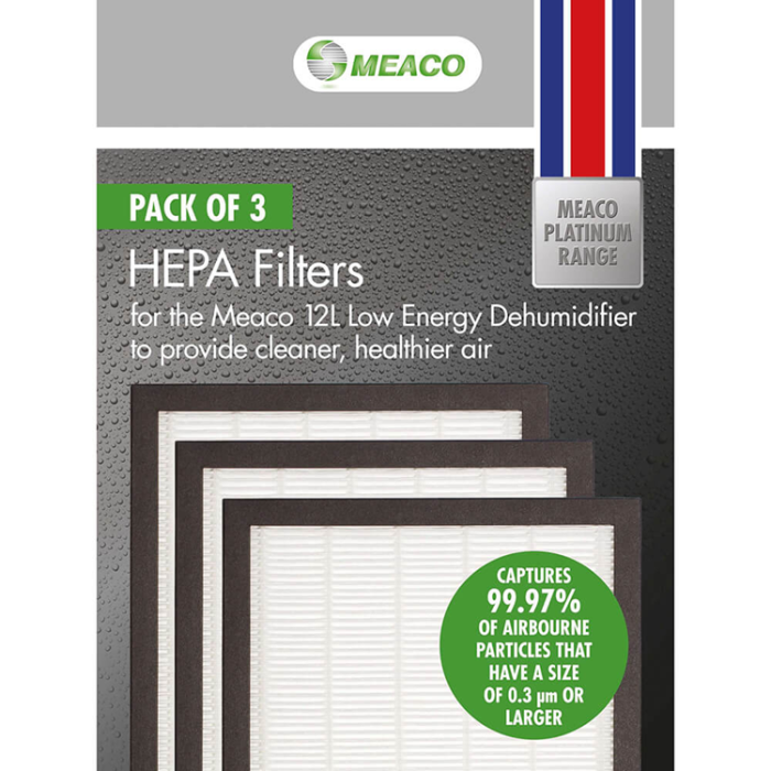 Meaco - Meaco HEPA Filter Lågenergi 20L 3st