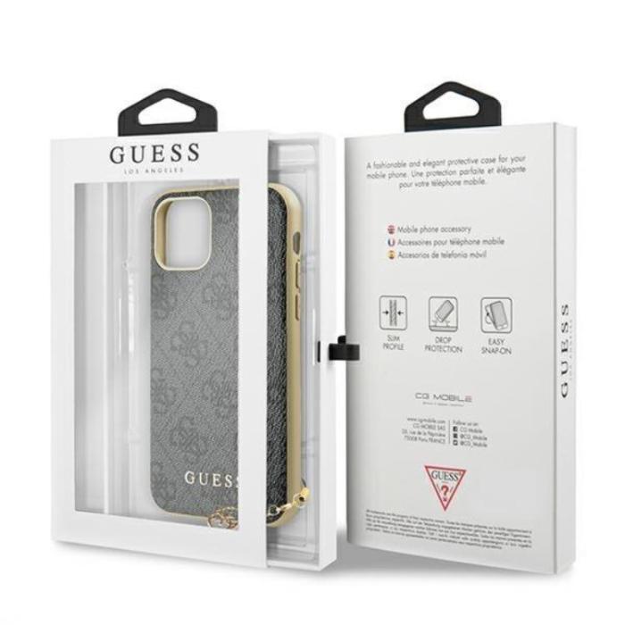 Guess - Guess iPhone 11/XR Mobilskal Charms Collection - Grå