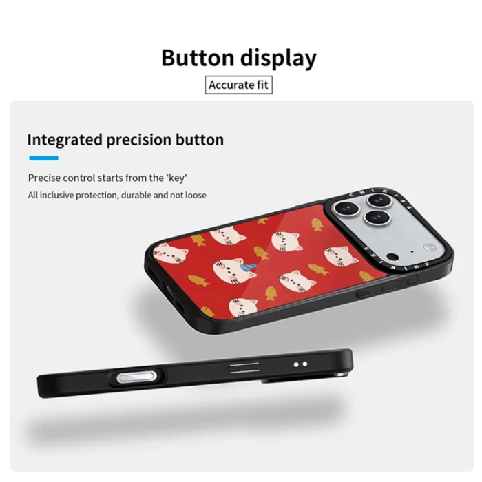 A-One Brand - iPhone 17 Pro Max Mobilskal MagSafe Aluminium Silikon