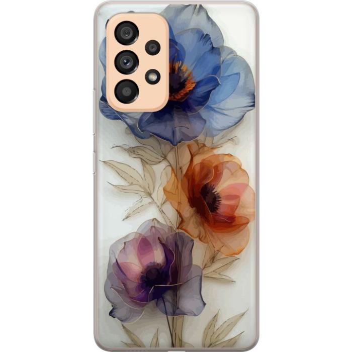 iSecrets - Mobilskal till Samsung Galaxy A53 5G med Silkesblommor