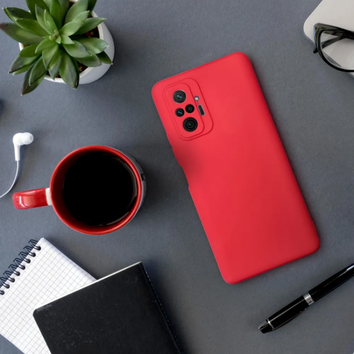 OEM - Xiaomi Redmi Note 14 Pro 4G Mobilskal Soft - Röd