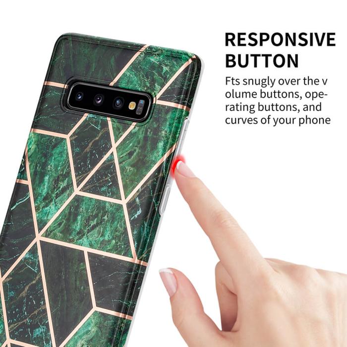 Boom of Sweden - BOOM - Grid skal Galaxy S10 Plus - Svart Marmor