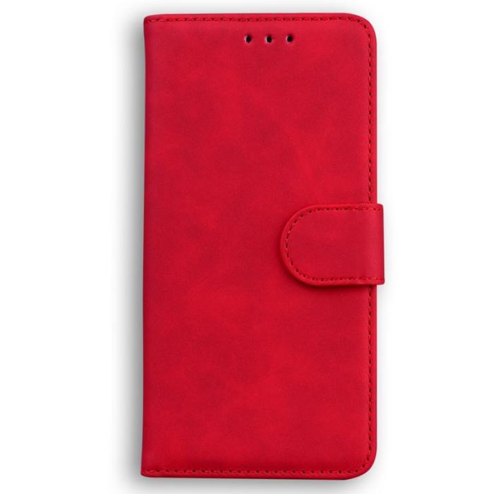 OEM - Samsung Galaxy S26 / S26 Pro Fodral Konstläder - Röd