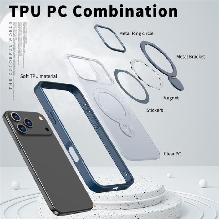 A-One Brand - iPhone 17 Pro Max Mobilskal MagSafe Rotating Kickstand