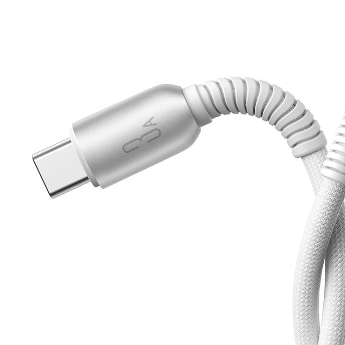 Joyroom - Joyroom S-A51 3A USB-A - USB-C Kabel 1.2m - Ljusgrå