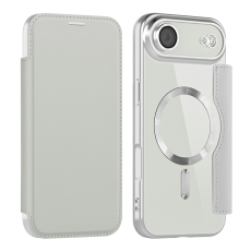 Amorus - AMORUS iPhone Air Pl&aring;nboksfodral MagSafe RFID-Skydd - Titangr&aring;&aring;