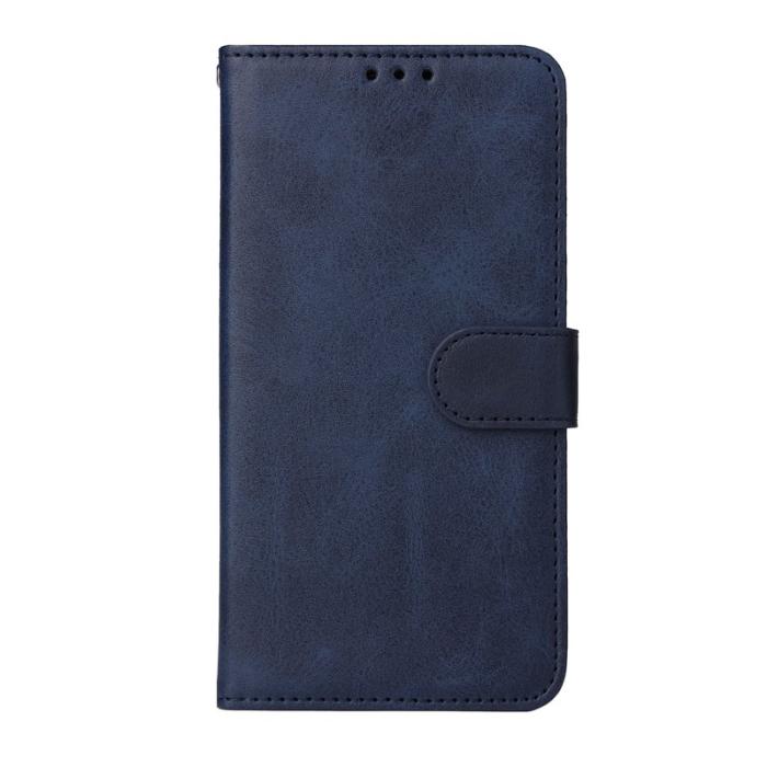 OEM - Samsung Galaxy S26 Plus Plånboksfodral Konstläder Folio Flip - Blå