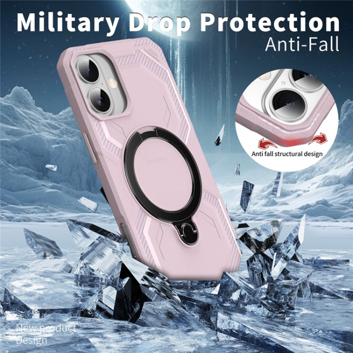 A-One Brand - iPhone 16 Plus Mobilskal MagSafe Kickstand TPU + PC