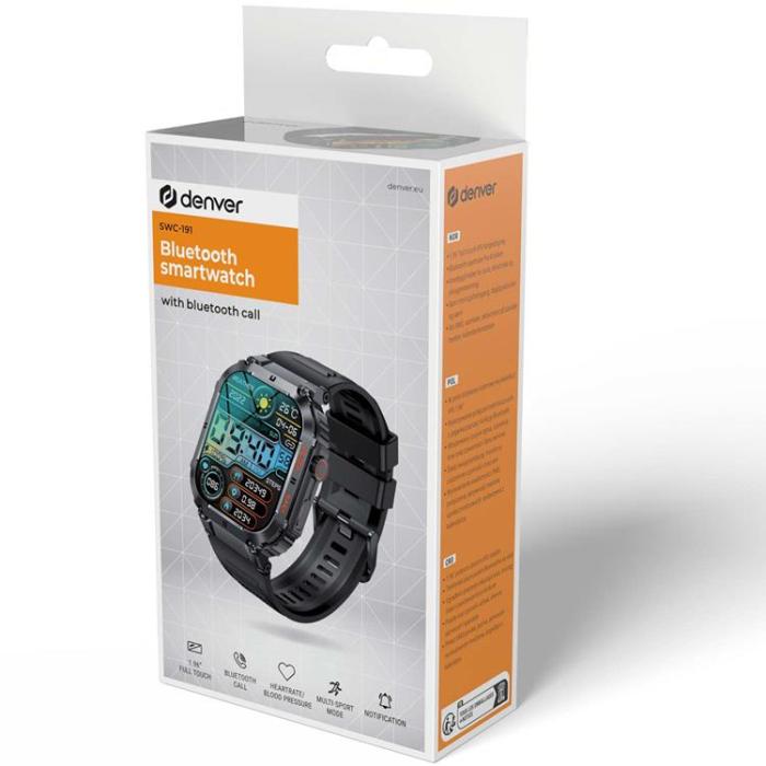 Denver - Denver SmartWatch Bluetooth - Svart