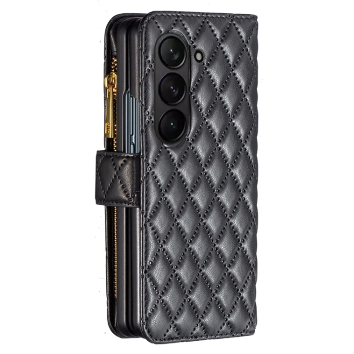 Taltech - Galaxy Z Fold 6 5G Plånboksfodral Binfen Color - Svart