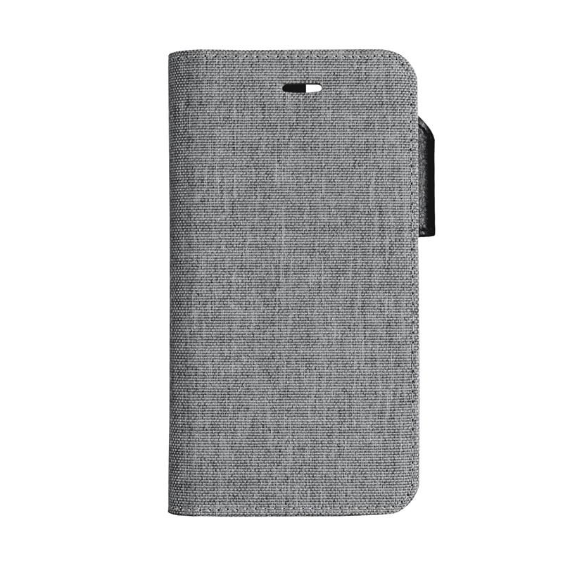 Onsala Collection Textil Plånboksfodral till iPhone XS / X - Grå | 2353 | AlltMobil