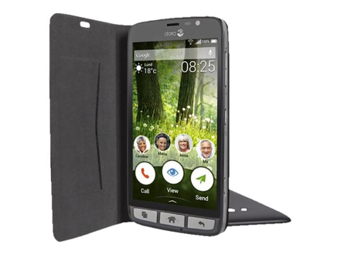 Doro - Doro Flip Cover Liberto 825 Black