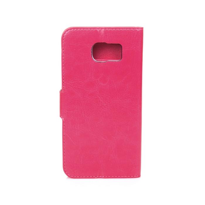 UTGATT1 - GEAR Plånboksfodral till Samsung Galaxy S6 - Rosa
