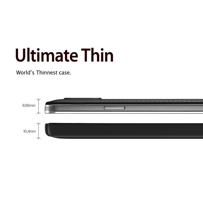 Rearth - Ringke Premium Slim Hard Case Skal till Samsung Galaxy Note 3 (Vit)