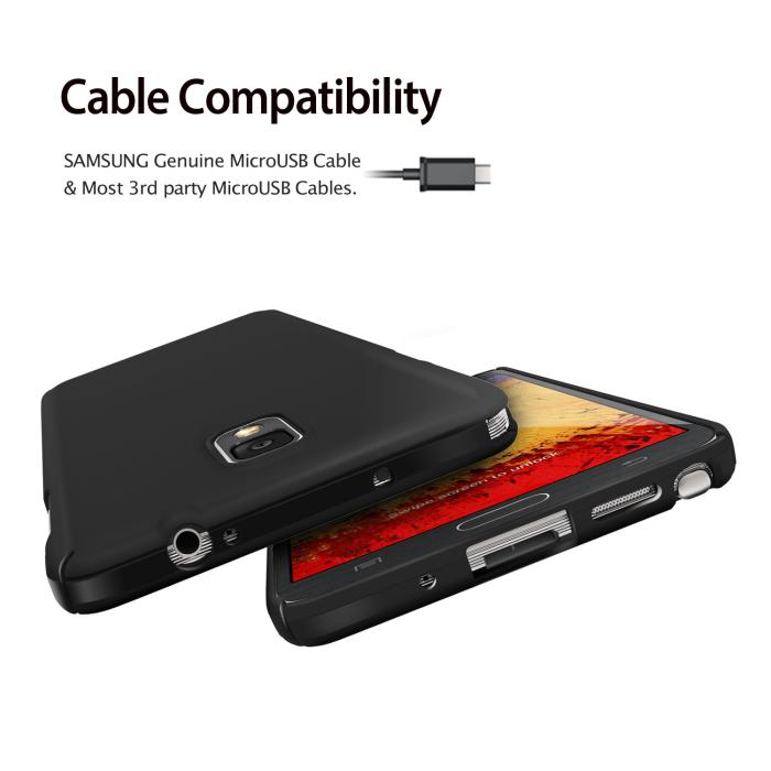 Rearth - Ringke Premium Slim Hard Case Skal till Samsung Galaxy Note 3 (Vit)