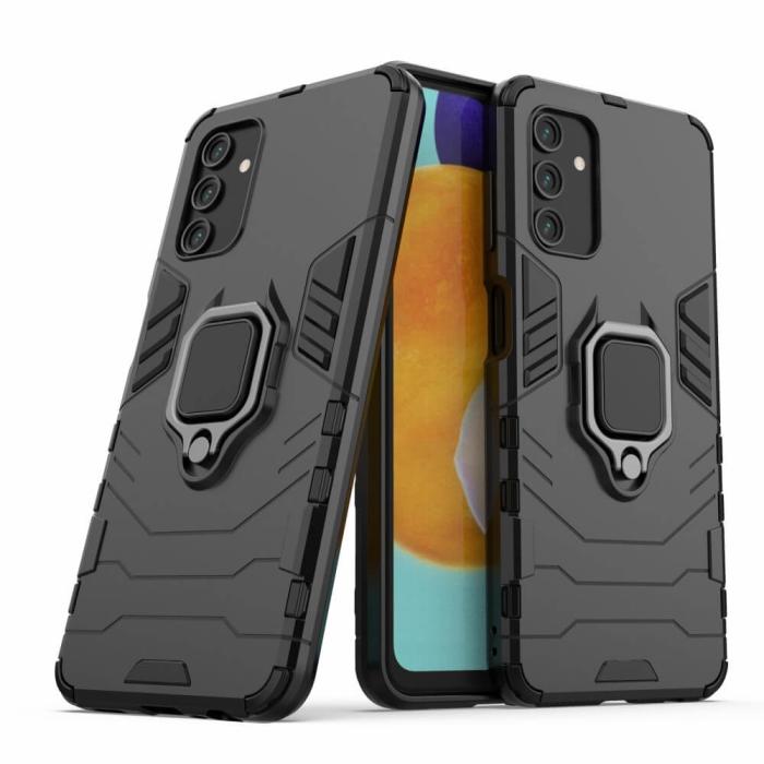 A-One Brand - Kickstand Skal till Samsung Galaxy A13 4G - Svart