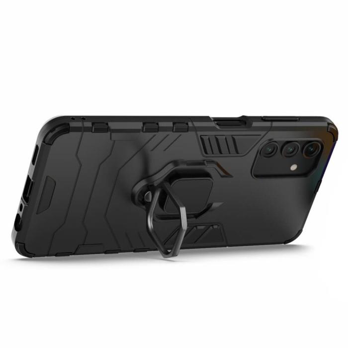 A-One Brand - Kickstand Skal till Samsung Galaxy A13 4G - Svart