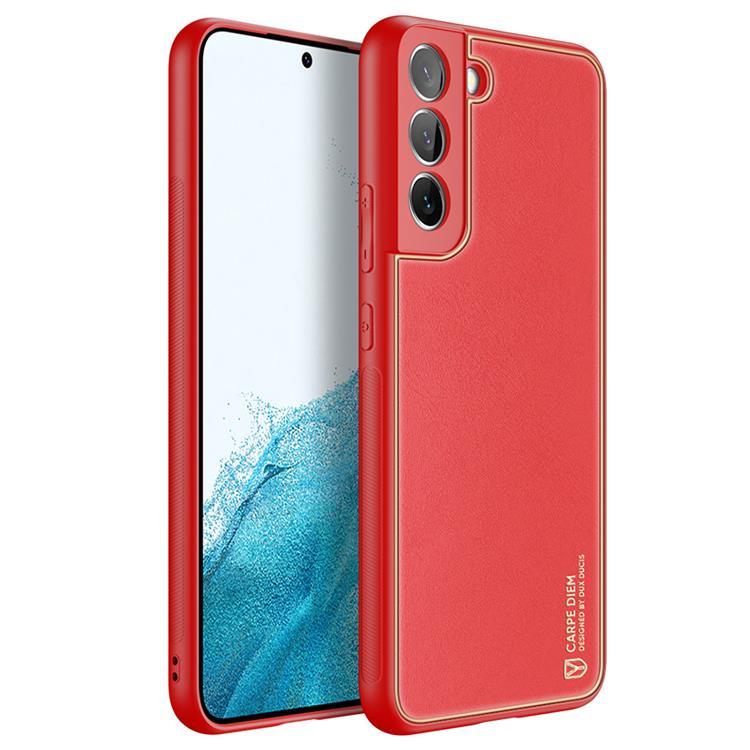 DUX DUCIS Galaxy S22 Plus Skal Yolo Elegant Läder - Röd | 2353 | AlltMobil