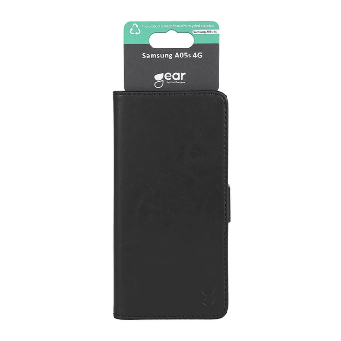 GEAR - Gear Galaxy A05s 4G Plånboksfodral 3 Kortfack - Svart
